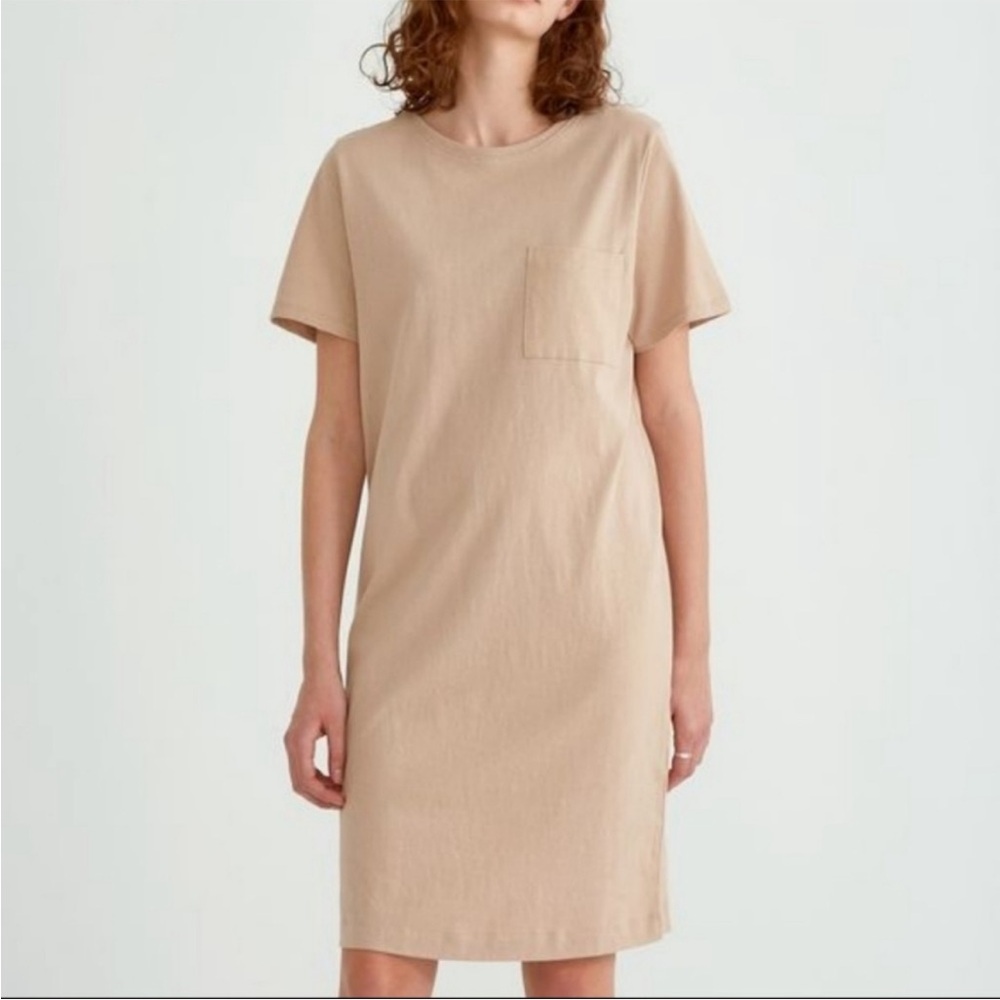 ◾️Frank and Oak Oversized T Shirt Dress With Pockets